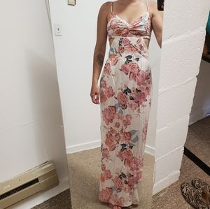 Cutout back maxi dress